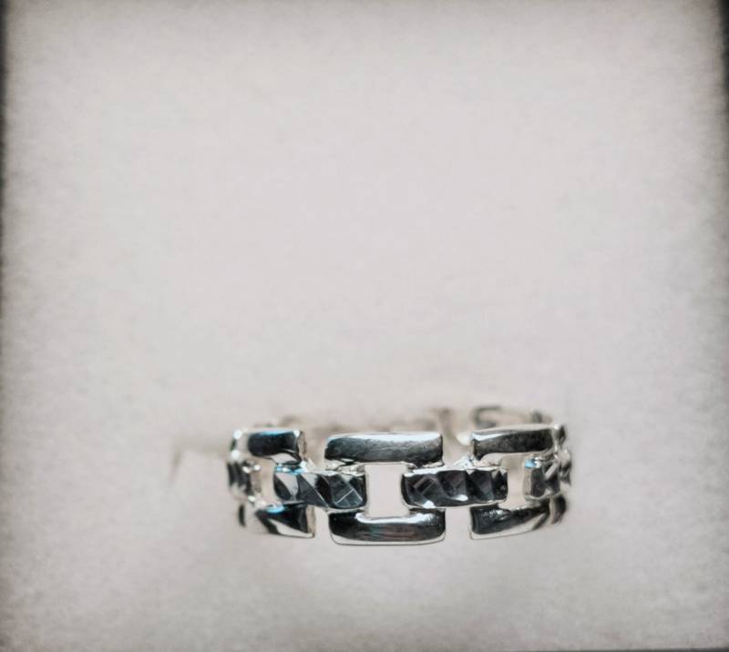 Ring - Band Aus Silber | Größe M. Kostenloses Porto von OutTheBoxStudio