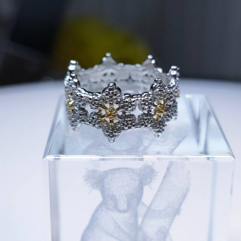 Ring - Diamant | Gelb | Größe Erhältlich Platin Und Gold-Overlay Sterling Silber. Kostenloses Porto von OutTheBoxStudio