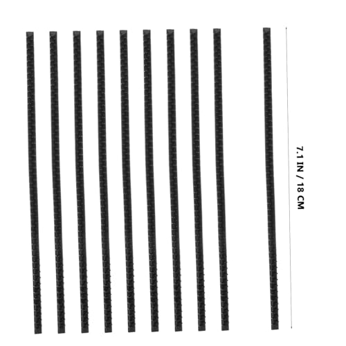 Outanaya 10 Stück Teiliges Haarreif Kunststoff Rutschfeste Rutsch Streifen Selbstklebend Für Damen und Mädchen Vielseitig Einsetzbar Für Stirnbänder und Haarschmuck von Outanaya