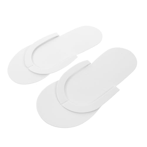 Outanaya 12 Paare Faltbare EVA Einweg Badeschuhe mit Offenem Zehenbereich Rutschfeste Schnell Trocknende Hausschuhe für Damen und Herren Reise Hotelslipper Bequeme und Langlebige von Outanaya