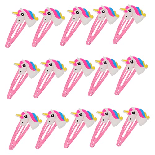Outanaya 15stücke Haarnadel Für Junge Mädchen Einhorn-motiv Dekorative Haarspange Leicht Und Langlebig Für Verschiedene Anlässe von Outanaya
