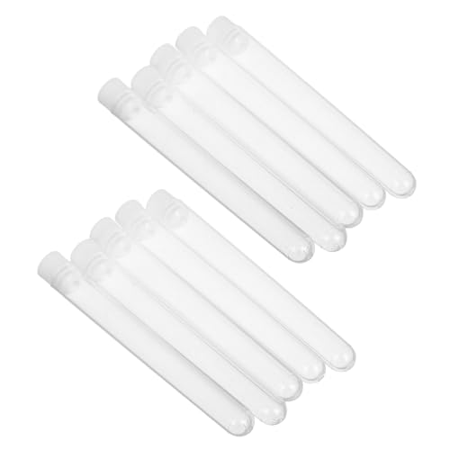 Outanaya 15stücke Teiliges Transparente Plastik Reagenzglas Behälter Mit Stopfen Reise-eyelash Bürstenhalter Für Augenbrauen Und Mascara Für Make-up Aufbewahrung von Outanaya