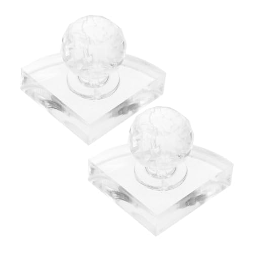 Outanaya 2 Stück Teiliges Eyeshadow Repair Stamper Langlebiges Presswerkzeug zur Reparatur und Kompaktierung von Lidschatten Highlighter Multifunktional für Kosmetikpulver von Outanaya