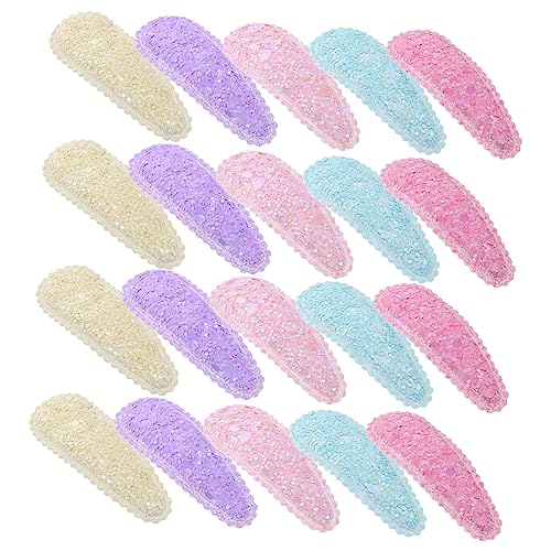 Outanaya 20 Stck Teiliges Bunte Wassertröpfchen haarspangen für Mädchen Süße und Dekorative Haarklammern in Regenbogenfarben Haarschmuck für Festliche Anlässe von Outanaya