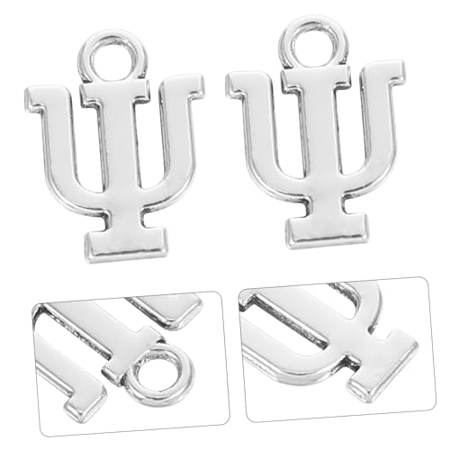 Outanaya 20 Stück Teiliges Psi Symbol Anhänger Kreative Buchstabenanhänger mit Glatter Oberfläche Einzigartiges Psychologie Symbol für Halsketten Armbänder und Schlüsselanhänger Outanaya 20 Stück Teiliges Psi Symbol Anhänger Kreative Buchstabenanhänger mit Glatter Oberfläche Einzigartiges Psychologie Symbol für Halsketten Armbänder und Schlüsselanhänger von Outanaya