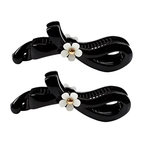 Outanaya 2stücke Blumen-haarspangen Bananen-haarklammern Haar-accessoires Für Damen Und Mädchen Aus Hochwertigem Material von Outanaya