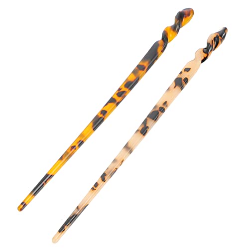 Outanaya 2stücke Haarstäbchen Haarnadeln Chignon-gabel-haarnadeln Haarstäbchen-accessoires Haarstäbe Für Mitteldickes Dickes Haar Vintage-design Für Frauen Und Mädchen von Outanaya