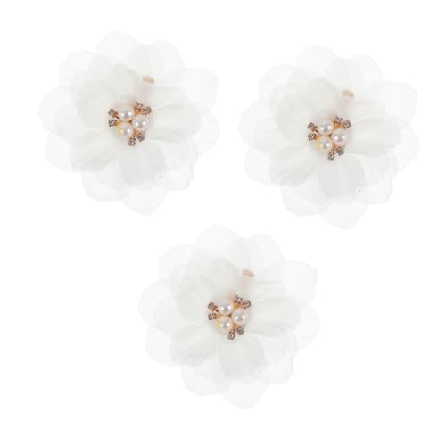 Outanaya 3 Stück Blüten Haarspangen Set Haarklammern für Mädchen und Geeignet für Verschiedene Frisuren und Anlässe für Kreative Looks von Outanaya