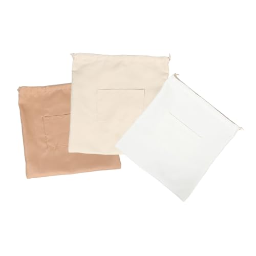 Outanaya 3 Stück Teiliges Taschenorganizer Kordelzug Abnehmbarer Handgewebter Futtereinsatz aus Atmungsaktivem Material Multifunktionale Innenaufteilung für Damen-strandtüten Eimer von Outanaya