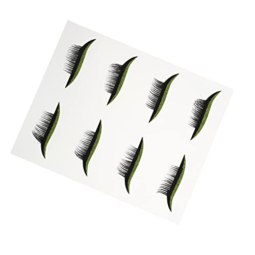 Outanaya 4 Paar Falsche Wimpern Augen Make Up Aufkleber Eyeliner Klebeband Eyeliner Aufkleber Augenlinien Aufkleber Augenlinienstreifen Wasserdichter Eyeliner Aufkleber von Outanaya