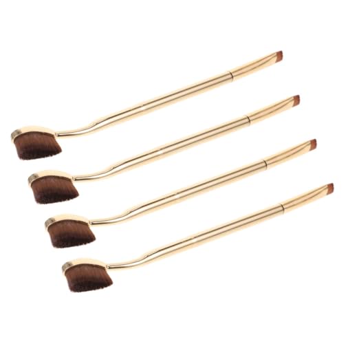 Outanaya 4 Stück Teiliges Make Up Pinsel für Frauen Doppelseitige Concealer und Augenpinsel Ergonomisch Vielseitig für Creme Pulver Flüssige Kosmetik Präzise Anwendung von Creme Foundation von Outanaya