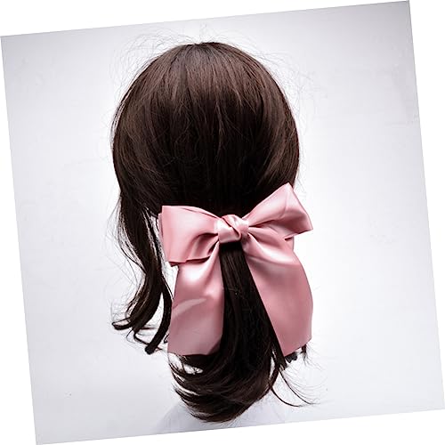 Outanaya 6 Stück Teiliges Lange Schleifen Haarspangen Handgefertigt mit Bunten Bändern Damen Mädchen Haarschmuck Modisch für Party Fotofestivals Geeignet von Outanaya