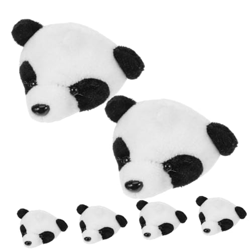 Outanaya 6 Stück Teiliges Plüsch Panda Broschen Weiche Cartoon Anstecknadeln Niedliche Mädchen und Jungen Accessoires Langlebige Kuscheltier Broschen für Bühnenauftritte und Alltag von Outanaya
