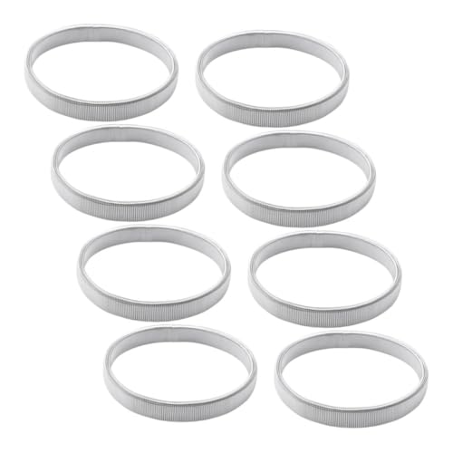 Outanaya 8 Stück Teiliges Ärmelhalter aus Elastischem Kratzfestem Metall mit Rutschfester Stahlfeder für Herren und Damen Leichte Stilvolle Armbänder zur Fixierung Langer Ärmel bei von Outanaya