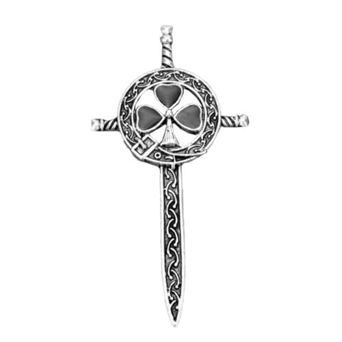 Outanaya Delikate brosche Retro Anstecknadel Metalllegierung Modisches Accessoire für Kleidung Kragen und Jacken Einzigartiges Design für Damen und Herren für Party und Alltag von Outanaya