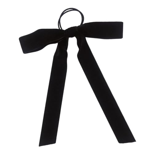 Outanaya Elastischer Haarband Mit Schleife Gummiband Für Mädchen Haarschmuck Velours Tragbar Zur Täglichen Nutzung Und Reise von Outanaya