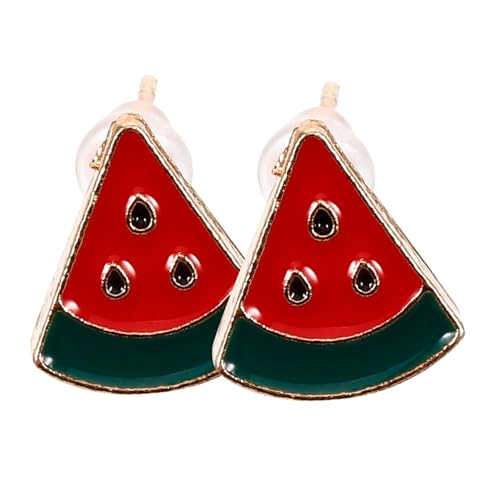 Outanaya Fruchtige Ohrstecker Damen Sommer Ohrschmuck Leichtes Design Resin Ohrhänger Modeaccessoire für Geburtstag Hochzeit Party von Outanaya