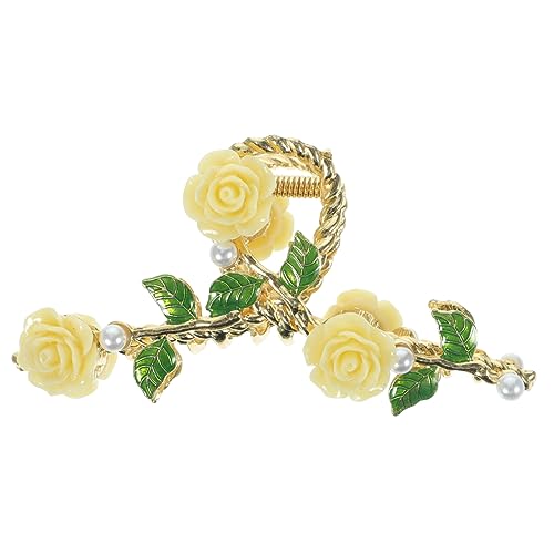 Outanaya Große Haarklammer aus Langlebiger Legierung Schmerzfreie Haarkralle mit Starkem für Dickes und Modisches Haaraccessoire für Frauen und Mädchen Geeignet für Alltag und Sport von Outanaya