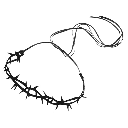 Outanaya Halloween Kropfband aus Filz Verstellbare Hexen Halskette für Gothic Cosplay Vampir Kostüm Karneval und Halloween Party Schmuck Komfortabel und Sicher zu Tragen von Outanaya