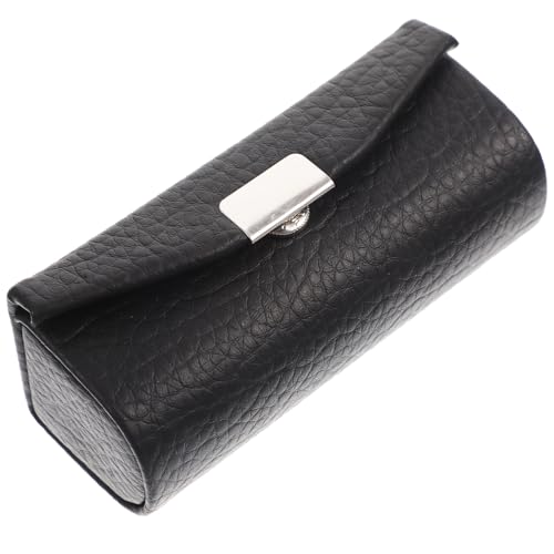 Outanaya Kleines Lippenstift etui aus Pu Leder Dekorativer und Tragbarer Lippenstifthalter Kompakte Lippenstift aufbewahrungsbox für Damen Robustes Design mit Stylischer Oberfläche für von Outanaya