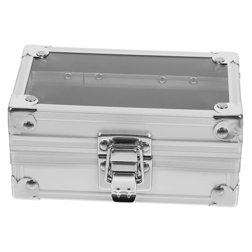 Outanaya Nagelbohrer Bits Aufbewahrungsbox Stabiles Material Nagelfräser Organizer Nagelbohrer Halter Staubdichter Display Organizer für Nagelstudio und Zuhause von Outanaya