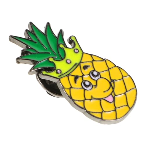 Outanaya Niedliche Anstecknadel Ananas Emaille Pin Fruchtbrosche Metall Dekorativ Cartoon Design Rucksack Jacke Hut Zubehör Für Damen Thanksgiving von Outanaya