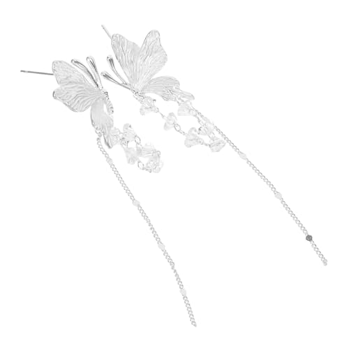 Outanaya Schmetterling Quasten Ohrhänger Leicht Elegant Statement Schmuck für Frauen Mädchen Hochzeit Party Alltag von Outanaya