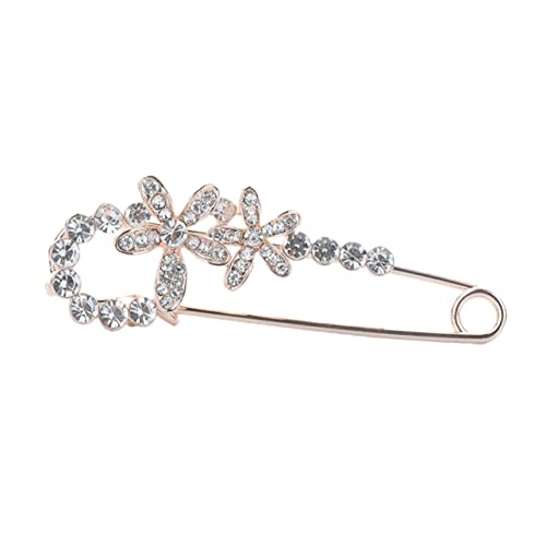 Outanaya Strassbrosche mit Sicherheitsnadel Blumen Design Anstecknadel für Hemd und Hut Stabile Metalllegierung Vielseitige Ziersicherheitsnadel für Taschen und Kleidung Outanaya Strassbrosche mit Sicherheitsnadel Blumen Design Anstecknadel für Hemd und Hut Stabile Metalllegierung Vielseitige Ziersicherheitsnadel für Taschen und Kleidung von Outanaya
