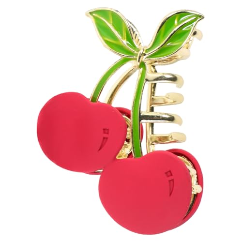 Outanaya Süße Kirsch Haarspange Robuster Haarclip mit Kralle Vielseitiges Haarschmuck Accessoire für Hohe und Hochsteckfrisuren Damen und Mädchen Outanaya Süße Kirsch Haarspange Robuster Haarclip mit Kralle Vielseitiges Haarschmuck Accessoire für Hohe und Hochsteckfrisuren Damen und Mädchen von Outanaya