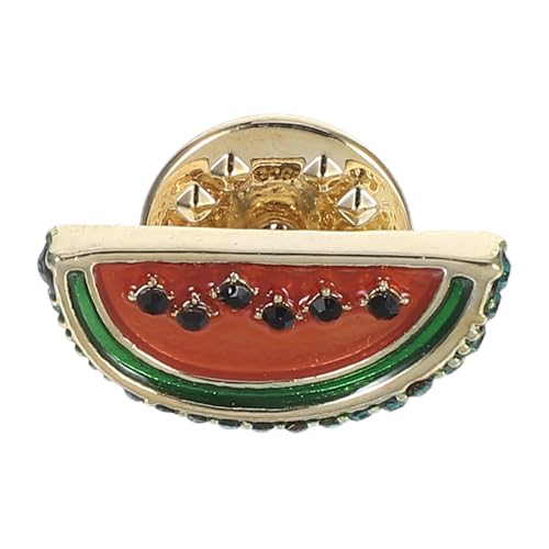Outanaya Süße Mini Wassermelonen Brosche Japanischer Stil Sommer Schmuck Cartoon Obst Anstecknadel für Geburtstag Accessoires Kleidung Taschen Party von Outanaya