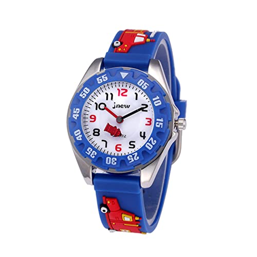 Outanaya Quarzuhr Für Kinder kinderuhren Kinderuhr wasserdicht Kinder schauen zu Cartoon-Armbanduhr Kinderuhr aus Silikon Kinderuhr analog Kinderarmbanduhr Quarz Anschauen Gurt Schüler von Outanaya