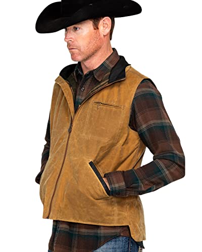 Outback Trading Co Herren Co. Sawbuck 2143Sage Weste mit Flanellfutter, Feldbräune, M von Outback Trading