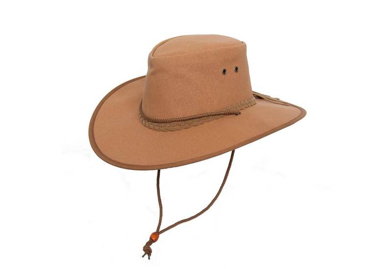 Outbacker Cowboyhut Australischer Kinder Outdoor Sommerhut inkl. Kinnband- wasserfest mit von Outbacker