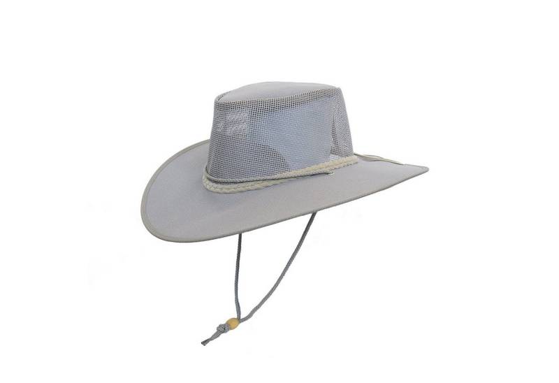Outbacker Cowboyhut Australischer Kinder Sommerhut mit Netzeinsatz inkl. Kinnband- wasserf von Outbacker