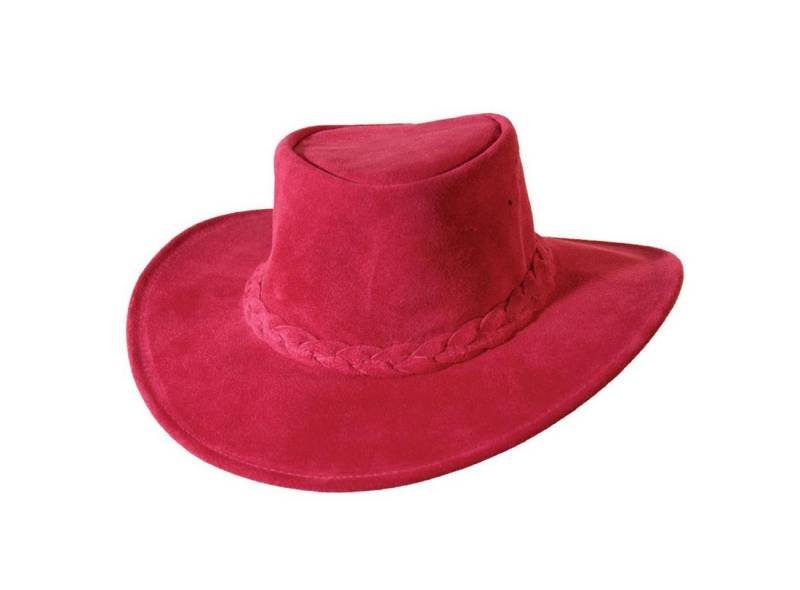 Outbacker Cowboyhut Australischer Outdoor-Hut aus weichem Wildleder- knautschbar von Outbacker