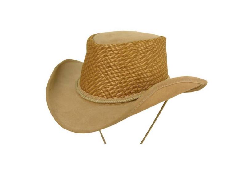 Outbacker Cowboyhut Sommerhut aus Mikrofaser mit biegsamer Krempe super leicht und luftig Outbacker Cowboyhut Sommerhut aus Mikrofaser mit biegsamer Krempe super leicht und luftig von Outbacker