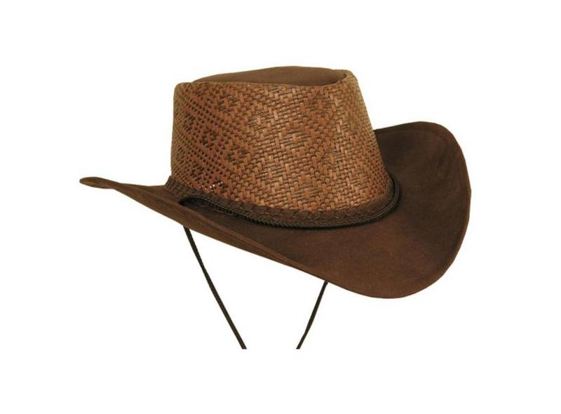 Outbacker Cowboyhut Sommerhut aus Mikrofaser mit biegsamer Krempe super leicht und luftig von Outbacker