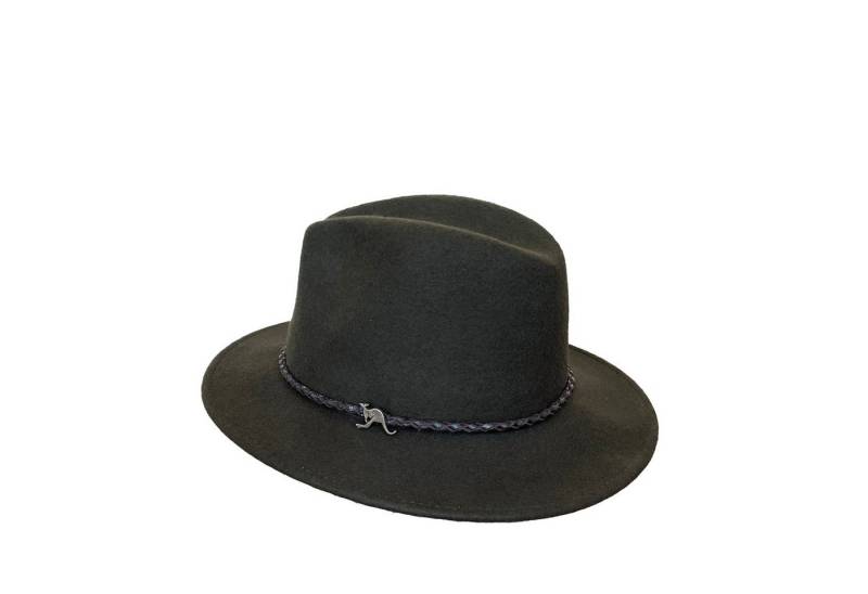 Outbacker Filzhut Franz- Wollfilzhut knautschbar mit Lederkordel- hergestellt in Italien von Outbacker