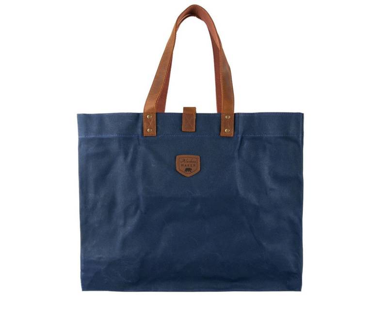 Outbacker Schultertasche ESCAPADE – große Schultertasche aus gewachstem Canvas von Outbacker