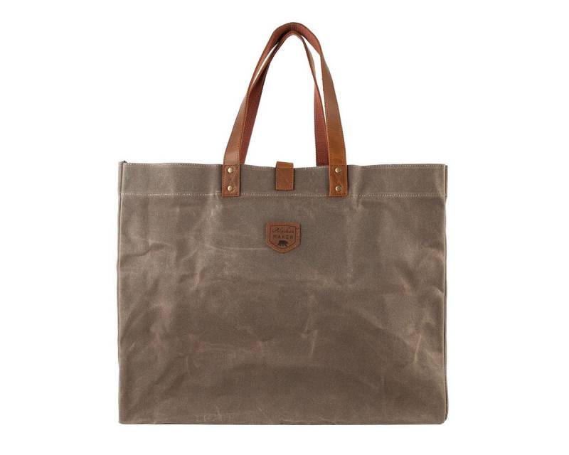 Outbacker Schultertasche ESCAPADE – große Schultertasche aus gewachstem Canvas von Outbacker