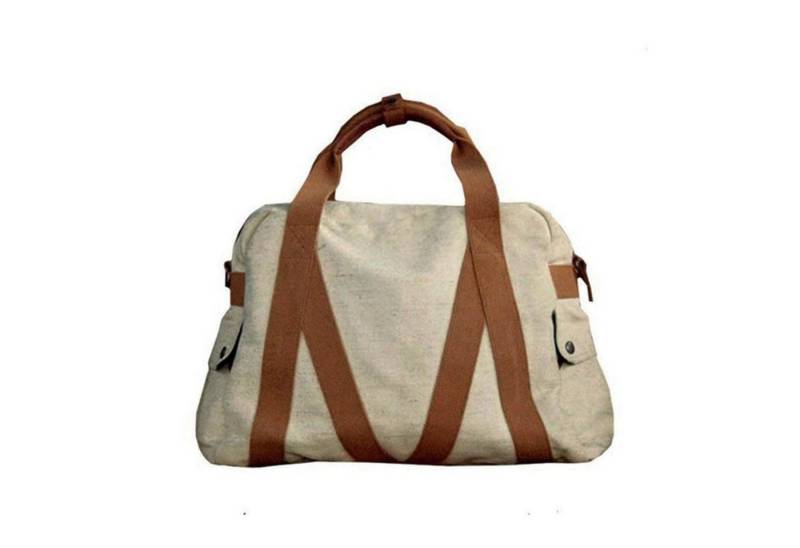 Outbacker Schultertasche Reisetasche- Schultertasche aus festem Segeltuch- wasserfest mit Reißv von Outbacker