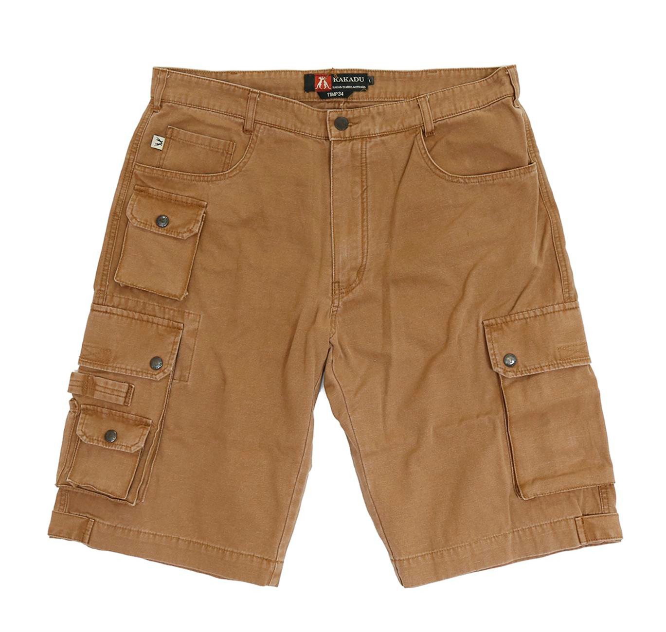 Outbacker Shorts Cargo Shorts mit Gürtelschlaufen -robuste Qualität mit geräumigen Tasc von Outbacker