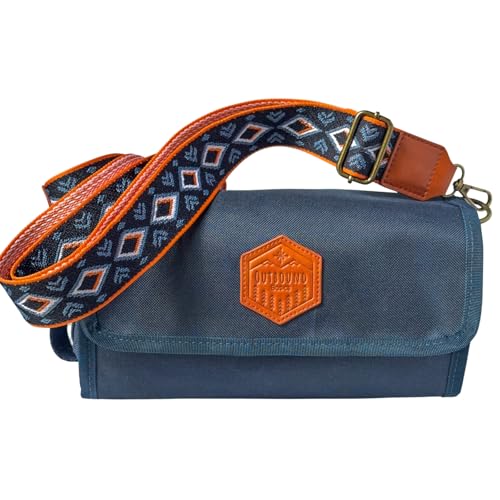 Outbound Basics Crossbody Wickeltasche, kleine Wickeltasche, Wickel- und Feuchttücher von Outbound Basics