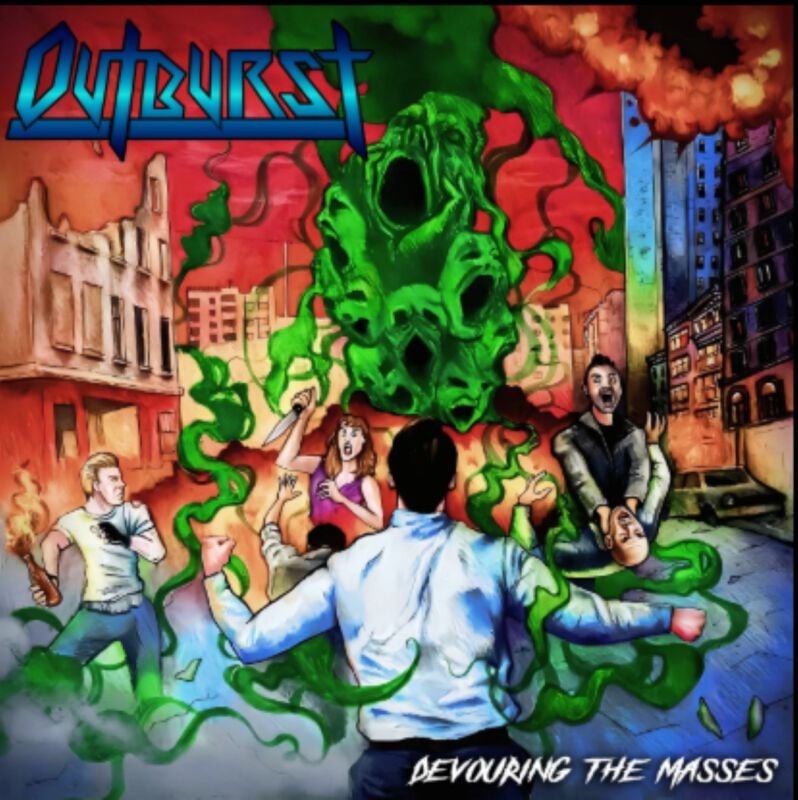 Outburst Devouring the masses LP multicolor Outburst Devouring the masses LP multicolor von Outburst