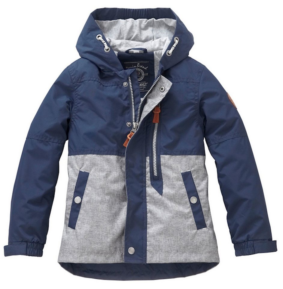 Outburst Funktionsjacke Outburst Jungen Jacke Übergang Frühjahr Sommer marine grau meliert von Outburst