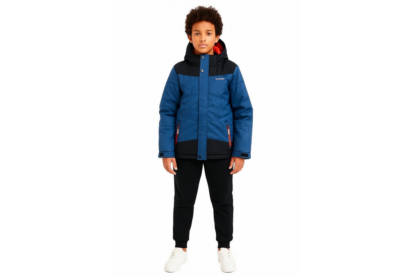 Outburst Funktionsjacke Winter Funktionsjacke mit Kapuze Wasserdicht von Outburst
