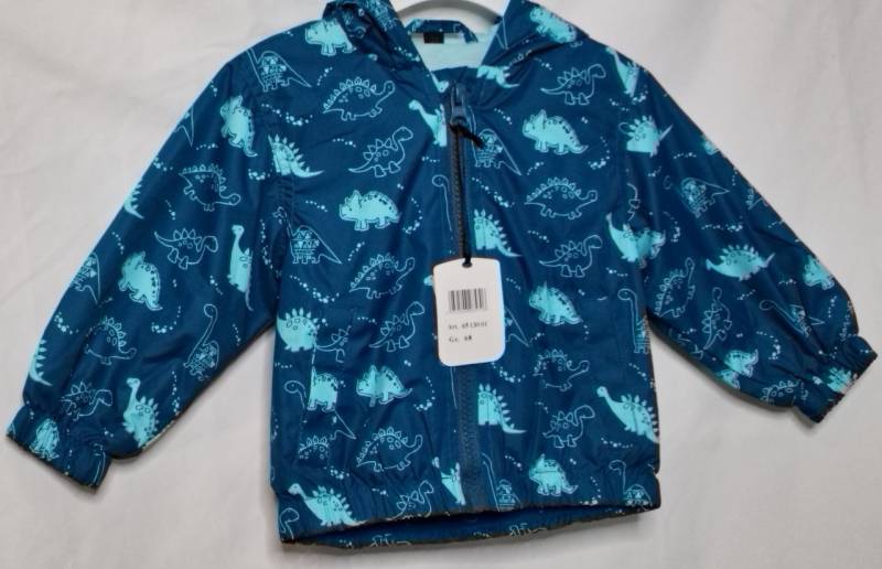 Outburst Jacke Junge Dino hellblau von Outburst