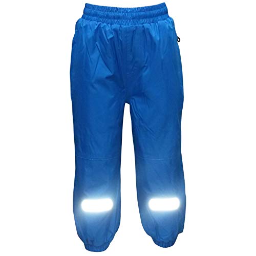 Outburst - Jungen Mädchen Regenhose Skihose Schneehose Fleecefutter wasserundurchlässig, blau, Größe 104 von Outburst