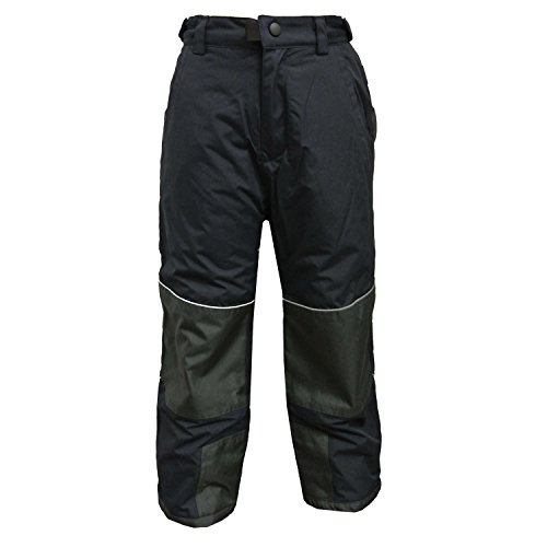 Outburst - Jungen Skihose Latzhose Schneehose Wasserdicht 10.000 mm Wassersäule, dunkelblau - 4504046db, Größe 146 von Outburst