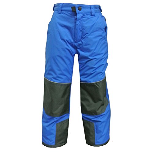 Outburst - Jungen Skihose Latzhose Schneehose Wasserdicht 10.000 mm Wassersäule. blau - 4504046b. Größe 128 von Outburst